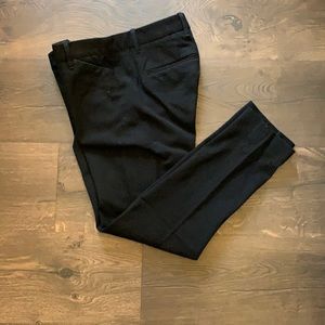 Gap slim cropped black dress pants